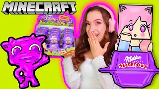 MAGICZNA KROWA Z MILKA SECRET BOX W MINECRAFT🐮🐷💜