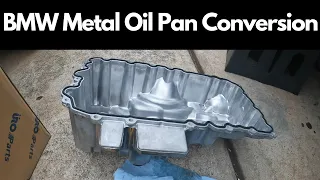 BMW N20 Oil Pan and Gasket Removal