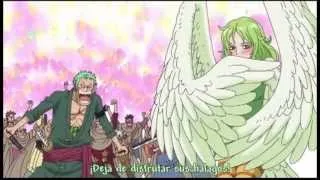 One Piece sanji se burla de zoro