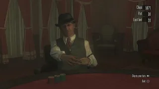 Red Dead Redemption - Blackwater Poker Challenge Gold Medal.