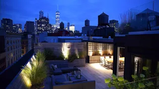 111 Wooster PHE: Newly-Built Soho Penthouse Duplex w/2-Tiered, Jaw-Dropper Terrace BrianKLewis.com