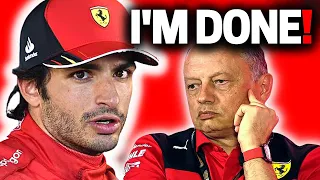 Sainz Drops BOMBSHELL On Ferrari!