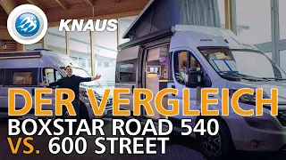 KNAUS BoxStar Kastenwagen 540 Road oder 600 Street als 60 Years Edition | Der Wohnmobil VERGLEICH