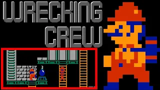 Wrecking Crew (FC · Famicom / NES) video game version | 100-phase (1 loop) session for 1 Player 🎮