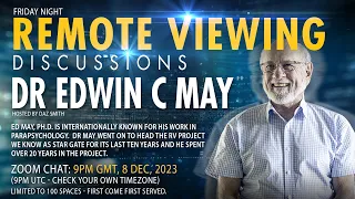 A remote viewing community chat with Dr Edwin C May