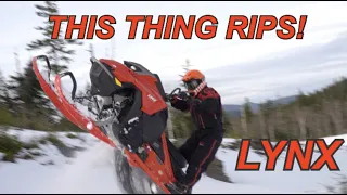 LYNX SHREDDER First Ride! Northern Backcountry Team