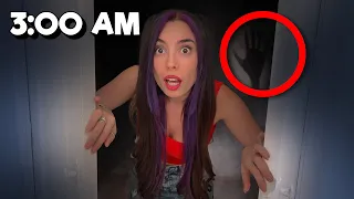 PASAMOS UNA NOCHE EN UN CUARTO SECRETO Y ESTO PASO... | Lyna Vlogs