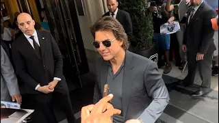 #exclusive Tom Cruise love  FANS on his way to Mission impossible premiere in nyc #shorts #short #ny