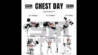 Best 6 🔥chest workout🏋️ with gym /gym💯 chest workouts /gym🏅 motivation video