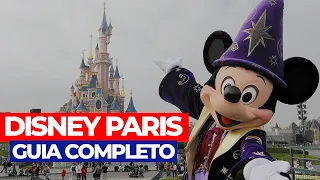 DISNEYLAND PARIS e WALT DISNEY STUDIOS PARK - Guia Completo dos Parques na FRANÇA