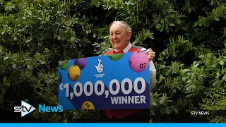 Pensioner 'brought to tears' after hearing he had won £1m in Lottery