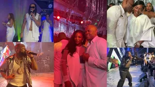 Tony Elumelu All White Party, As Genevieve, Davido,Burnaboy Flavour & Others Party