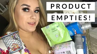 FIRST BEAUTY PRODUCT EMPTIES OF 2019 - WHAT WOULD I BUY AGAIN?! | AMBER HOWE