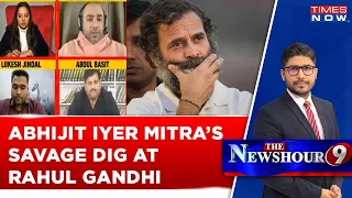 Abhijit Iyer Mitra Takes A Savage Dig At Rahul Gandhi, Says 'PM Is Lucky To Have Him In Opposition'