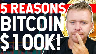 5 Reasons Bitcoin Will Hit $100K+