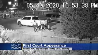 Fmr. MPD officer charged with beating Jaleel Stallings makes 1st court appearance