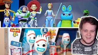 Toy Story 4 Toys Реакция на игрушки по Истории игрушек 4