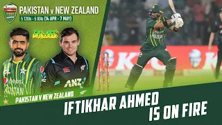 Iftikhar Ahmed's Superb Striking! 60 Off 24 Balls | Pakistan vs New Zealand | 3rd T20I 2023 | PCB