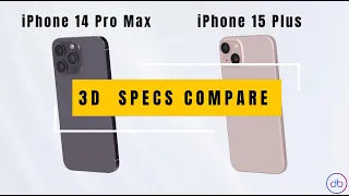 What's the Main Specs Difference between iPhone 14 Pro Max vs iPhone 15 Plus