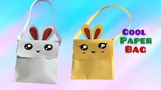 Origami Paper Bag | How To Make Paper Bags with Handles | Origami Gift Bags