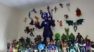 GALACTUS ON THE SHELF IN MY MARVEL LEGENDS COSMIC DISPLAY