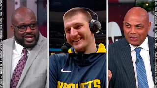 Nikola Jokic Joins Inside the NBA 🤣