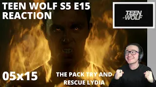 TEEN WOLF S5 E15 AMPLIFICATION REACTION 5x15 THE PACK BREAK INTO EICHEN HOUSE