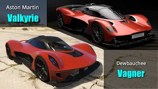 GTA V Dewbauchee & Ocelot vs Real Life Aston Martin & Jaguar