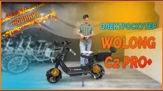 Электроскутер Wolong c2 pro+ 13AH