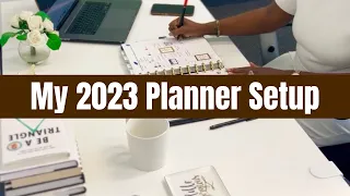 My 2023 Planner Setup #vlogmas2022 #planmas2022