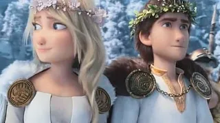 Hiccup and Astrid get married and there kids meet Toothless and his Kids