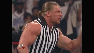 Rock & Vince McMahon VS Shane McMahon & Big Show (special referee: Mick Foley & Triple H). Part 2.