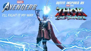 Marvel's Avengers - Jane Foster "Mighty Thor" MCU Outfit (Thor Love and Thunder) I