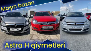 Opel Astra H qiymətləri bugün Sumqayıt maşın bazarında son çəkiliş