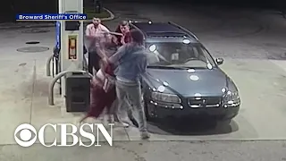 Spring breakers turn tables on armed robber at Florida gas station