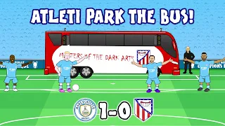 🚍Atleti Park The Bus!🚍 (Man City vs Atletico Madrid 1-0 Champions League 2022 Highlights