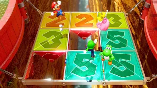 Mario Party Superstars all MiniGames (Master Difficulty) Part 3  - Mario Vs Yoshi Vs Luigi Vs Peach