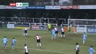 (23/01/10) Woking 2-0 Dover Athletic (Match Highlights)