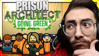 Prison Architect Going Green #1 - بناء السجون ( تحديث الزراعة الجديد 🌱 ! ! )