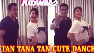 Salman Khan Dances on Tantanatan Judwaa 2 with Jacqueline Fernandez | Karishma Kapoor | Varun Dhawan