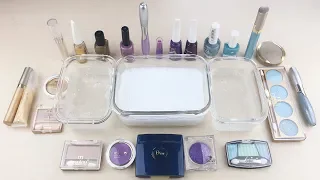 Golden vs Purple vs Blue ! Mixing Makeup Eyeshadow Into Slime ! Satisfying Slime Video ! LIKE EVA