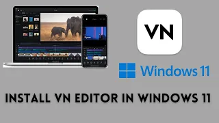 How to install VN editor in windows 11 | vn video editor