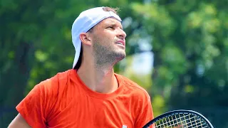 Grigor Dimitrov practice bits in slow motion, HD 🎾 CITI OPEN, Washington DC 2022 🐼