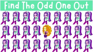 Find The Odd One Out: MLP Equestria Girls Rainbow Rocks