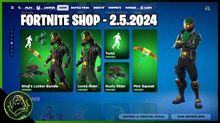 *NOVÝ* FORTNITE SHOP! I 2.5.2024 I ZLEVNĚNÝ SHOJI'S LOCKER BUNDLE!