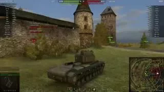 Ломаем оборону на КВ-4. World of Tanks