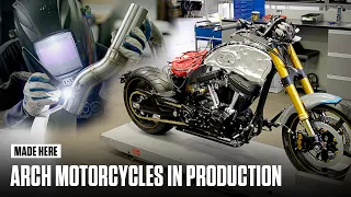 Behind the Scenes at ARCH Motorcycle | MADE HERE | Popular Mechanics