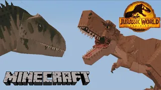 Jurassic World Dominion prologue, but it’s in Minecraft (1:1)