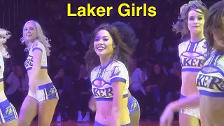 Laker Girls (Los Angeles Lakers Dancers) - NBA Dancers - 1/15/2020 4th QTR dance performance