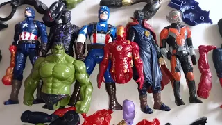 Marvel Avengers Story And Collection | ASMR | Marvel Spiderman, Hulk, Black Panther, Doctor Strange